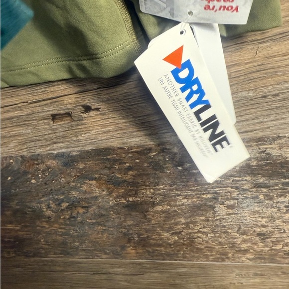 Race Ready Classic Olive Green Women's Half Zip Pullover - Picture 4 of 10